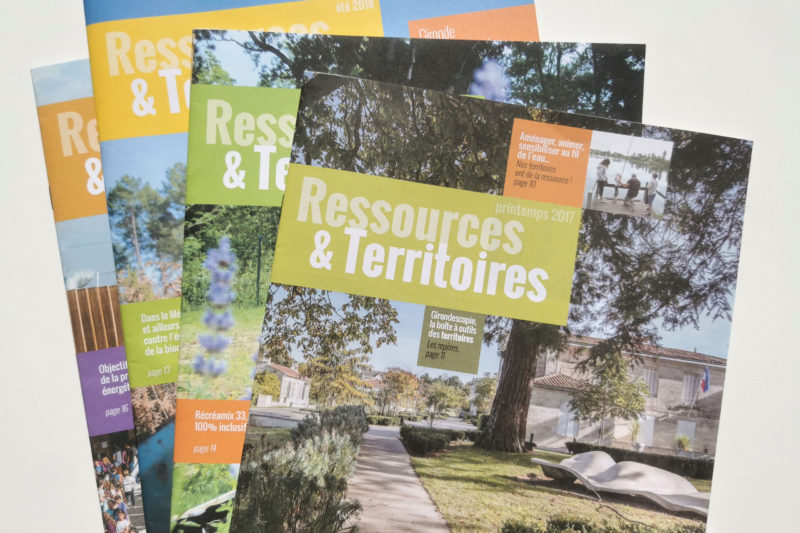 RESSOURCES & TERRITOIRES, magazine du conseil départemental de la Gironde