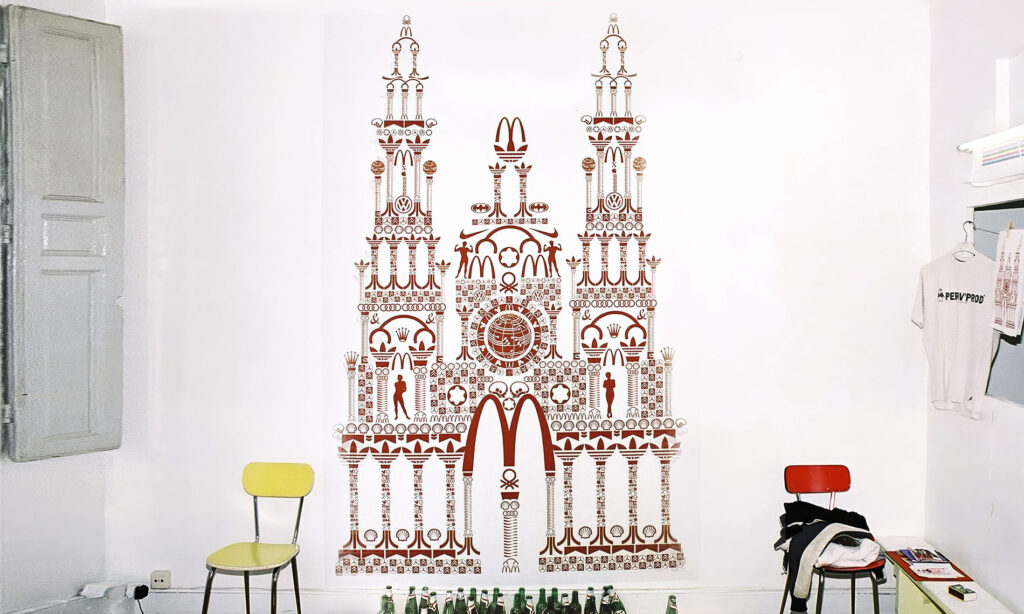 Marc Vernier, brand new world, détournement de logos 2001-2010