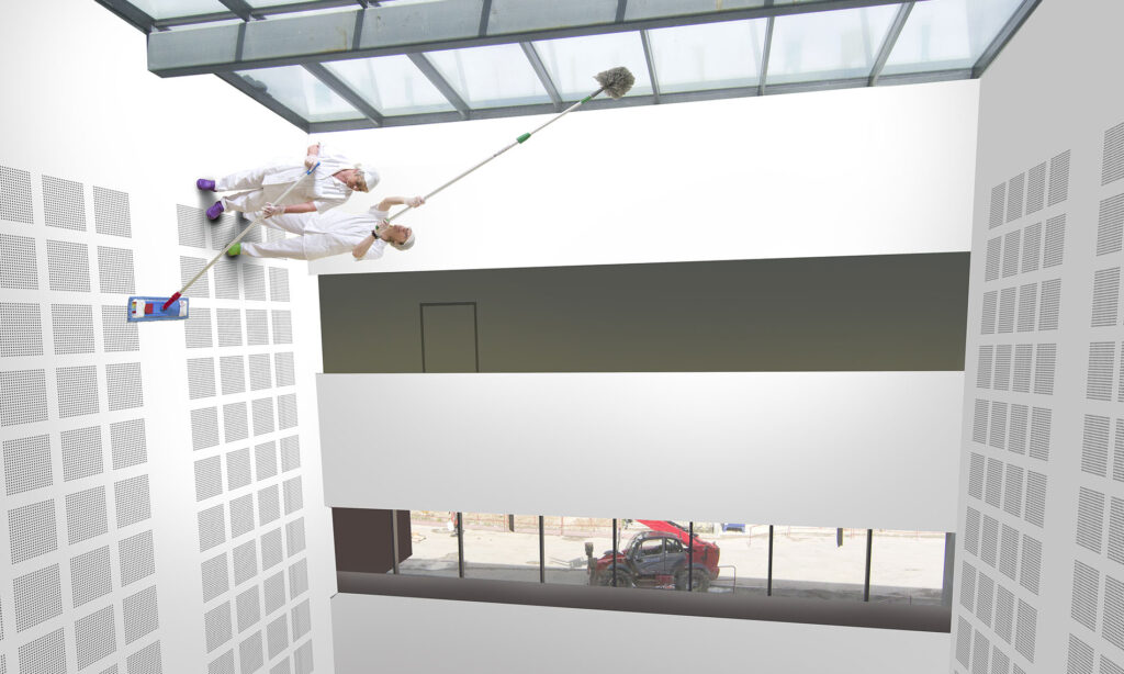 Marc Vernier,1% artistique Hôpital Robert Boulin, Libourne